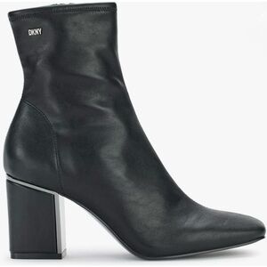 DKNY Black Heeled Boots for Women Size 7.5